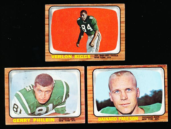 1966 Topps Ftbl.- 20 Diff. Cards