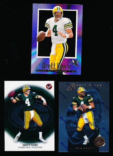 1993-2004 Brett Favre Ftbl.- 12 Asst., 11 Diff. Cards