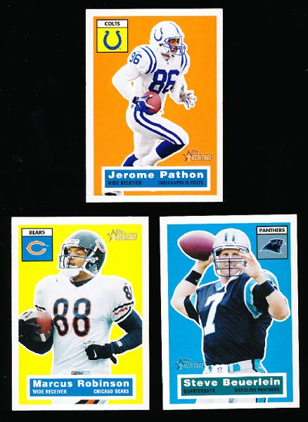2001 Topps Heritage Ftbl.- 106 Diff. Cards