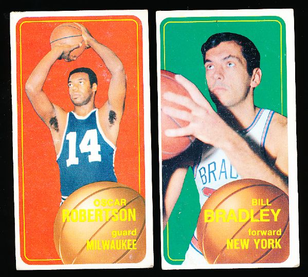 1970-71 Topps Bskbl.- 2 Diff. Star Cards