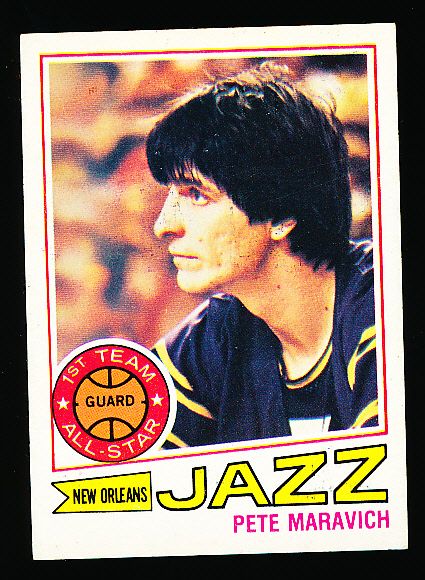 1977-78 Topps Bskbl. #20 Pete Maravich, Jazz