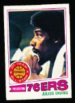 1977-78 Topps Bskbl. #100 Julius Erving, 76ers