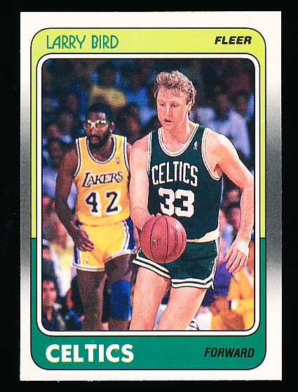 1988-89 Fleer Bskbl. #9 Larry Bird, Celtics