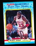 1988-89 Fleer Bskbl. “Stickers” #7 Michael Jordan, Bulls