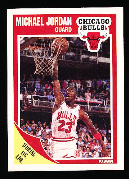 1989-90 Fleer Bskbl. #21 Michael Jordan