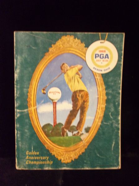 July 18-24, 1966 PGA Golf Championship Program @ Firestone C. C., Akron