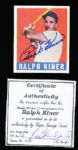 1980’s Reprint 123 1948 Leaf Bsbl. #91 Ralph Kiner