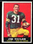 1961 Topps Ftbl. #41 Jim Taylor, Packers