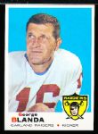 1969 Topps Ftbl. #232 George Blanda, Raiders