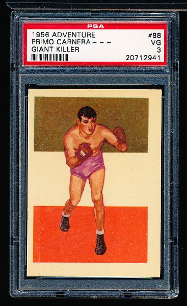 1956 Adventure Boxing #88 Primo Carnera- PSA Graded Very Good 3