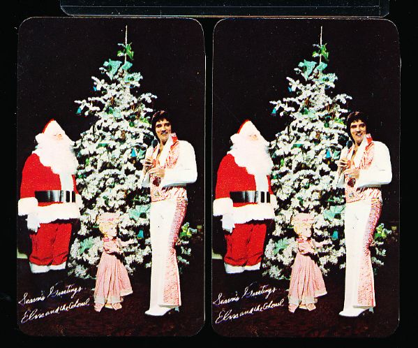 1977 RCA Records “Elvis Presley” 1978 3 7/8” x 2 ¼” Pocket Calendars- 2 Calendars