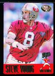 1994 Action Packed Ftbl.- Prototype- “Metal Etched Stat Leader”- #SL1 Steve Young, 49ers