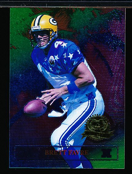 1996 CE President’s Reserve Ftbl.- “Tanned Rested Ready” Insert- #3 Brett Favre, Packers- #5911/7500