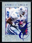 1997 Donruss Ftbl.- “Elite” Insert- #1 Emmitt Smith, Cowboys- #505/5,000