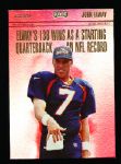 1998 Playoff Momentum Ftbl.- “Headliners Red”- #R7 John Elway, Broncos