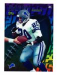 1998 Topps Ftbl.- “Mystery Finest” Insert- #M9 Barry Sanders, Lions