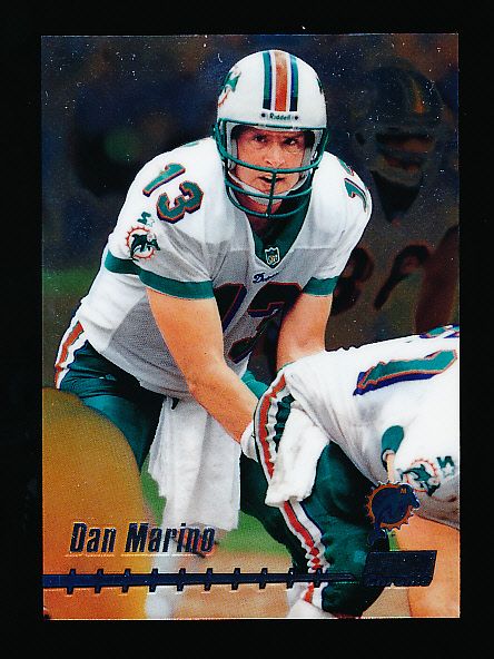1999 Stadium Club Ftbl.- “Chrome Previews”- #C10 Dan Marino, Dolphins