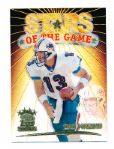 1999 Topps Stars Ftbl.- “Stars of the Game” Insert- #S2 Dan Marino, Dolphins- #1809/1999