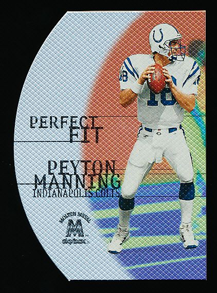 2000 Skybox Molten Metal Ftbl.- “Perfect Fit”- #PF10 Peyton Manning, Colts