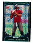2009 Bowman Chrome Ftbl.- #112 Josh Freeman “Green Refractor” Rookie, Bucs- #84/250