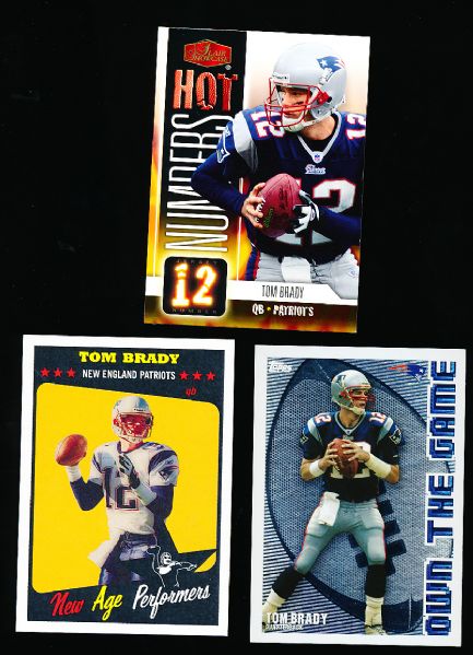 Tom Brady- 6 Diff. Inserts