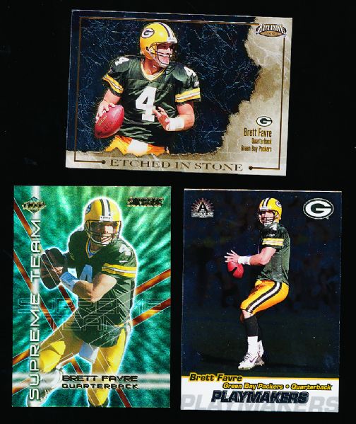 Brett Favre- 5 Diff. Inserts