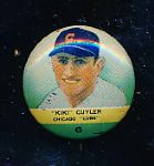 1932 Tattoo Orbit Gum Bsbl. Pins #6 Kiki Cuyler, Cubs