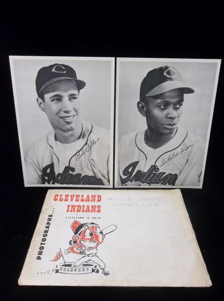 1948 Cleveland Indians Bsbl. Picture Pack- 30 Diff. Photos