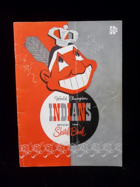1949 Cleveland Indians Bsbl. Yearbook