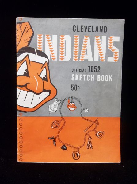 1952 Cleveland Indians Bsbl. Yearbook