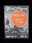 November 16th, 1941 Chicago Cardinals @ Green Bay Packers NFL Program