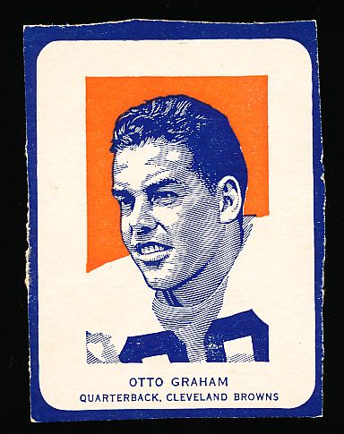 1952 Wheaties Ftbl.- Otto Graham Portrait