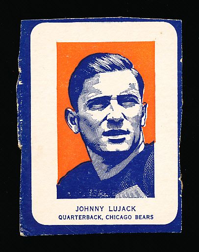 1952 Wheaties Ftbl.- Johnny Lujack Portrait