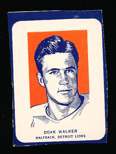 1952 Wheaties Ftbl.- Doak Walker Portrait