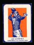 1952 Wheaties Ftbl.- Bob Waterfield In Action