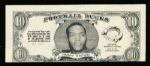 1962 Topps Ftbl. “Football Bucks” #7 Jimmy Brown, Browns