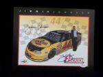 Jimmie Johnson Autographed Herzog Racing 8-½” x 11” Handout- JSA Authenticated