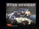 Ryan Newman Autographed Print Express Midget Racing 8” x 10” Handout