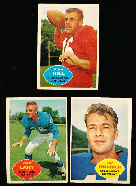 1960 Topps Fb- 16 Diff.