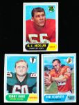 1968 Topps Fb- 20 Cards
