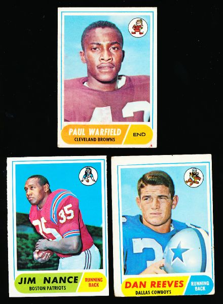 1968 Topps Fb- 44 Diff.