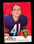 1969 T Fb- #26 Bryan Piccolo, Bears RC