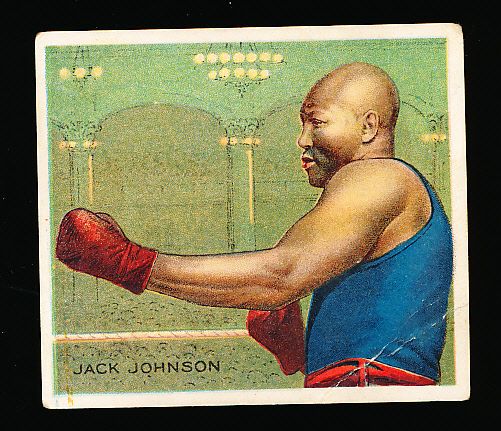 1910 Mecca Champions Boxing- Jack Johnson Green (Side View)