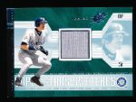 2002 SPx Bsbl. “Super Stars Swatches” #165 Ichiro Suzuki