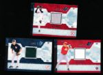 2002 SPx Bsbl. “Super Stars Swatches”- 4 Diff. Cards
