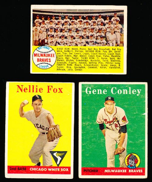 1958 Topps Bb- 23 Diff.