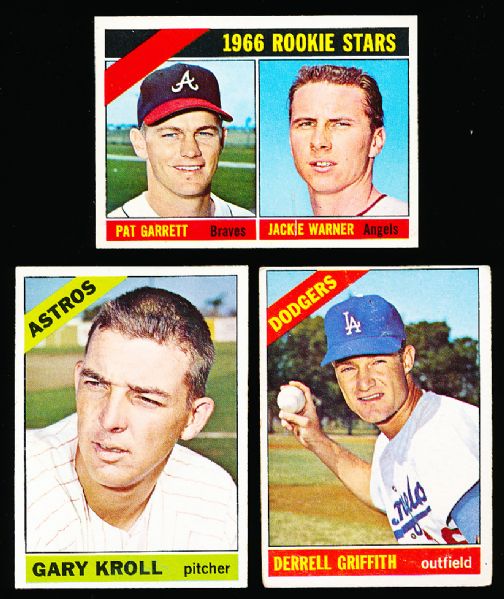 1966 Topps Bb- 4 Diff. Hi#’s