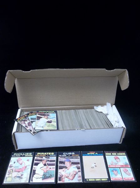 1971 Topps Baseball- 550 Assorted