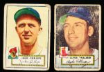 1952 Topps Bb- 2 Diff.