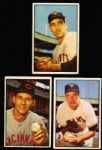 1953 Bowman Bb Color- 3 Diff.